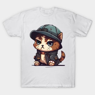 Cute pet, funny pet, boss pet, pirate pet, gangster pet, lovely pet. T-Shirt